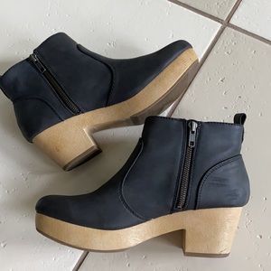Black Clog Booties Old Navy Black 9